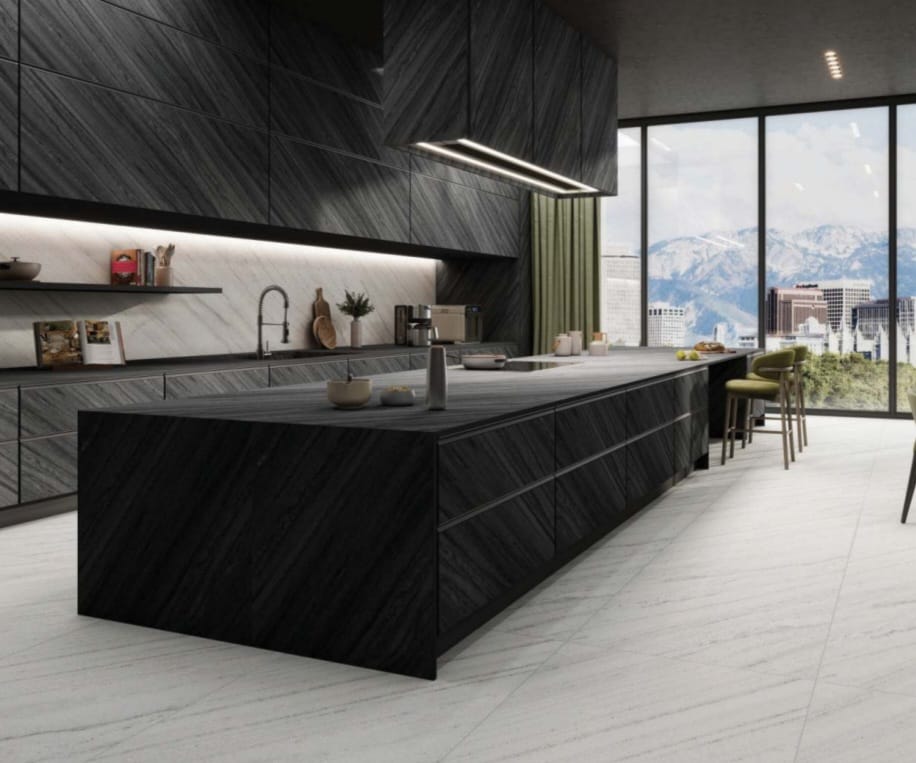 full body tiles in black colour