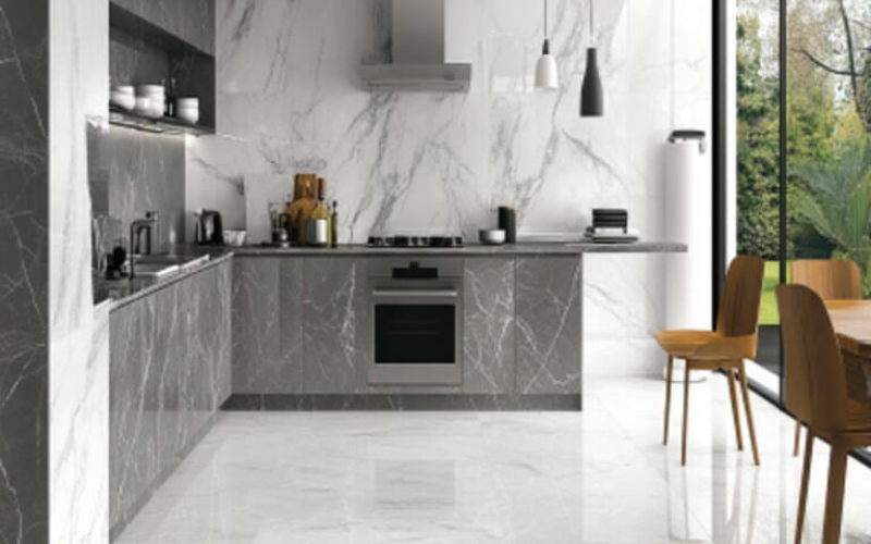 Tiles for small kitchen